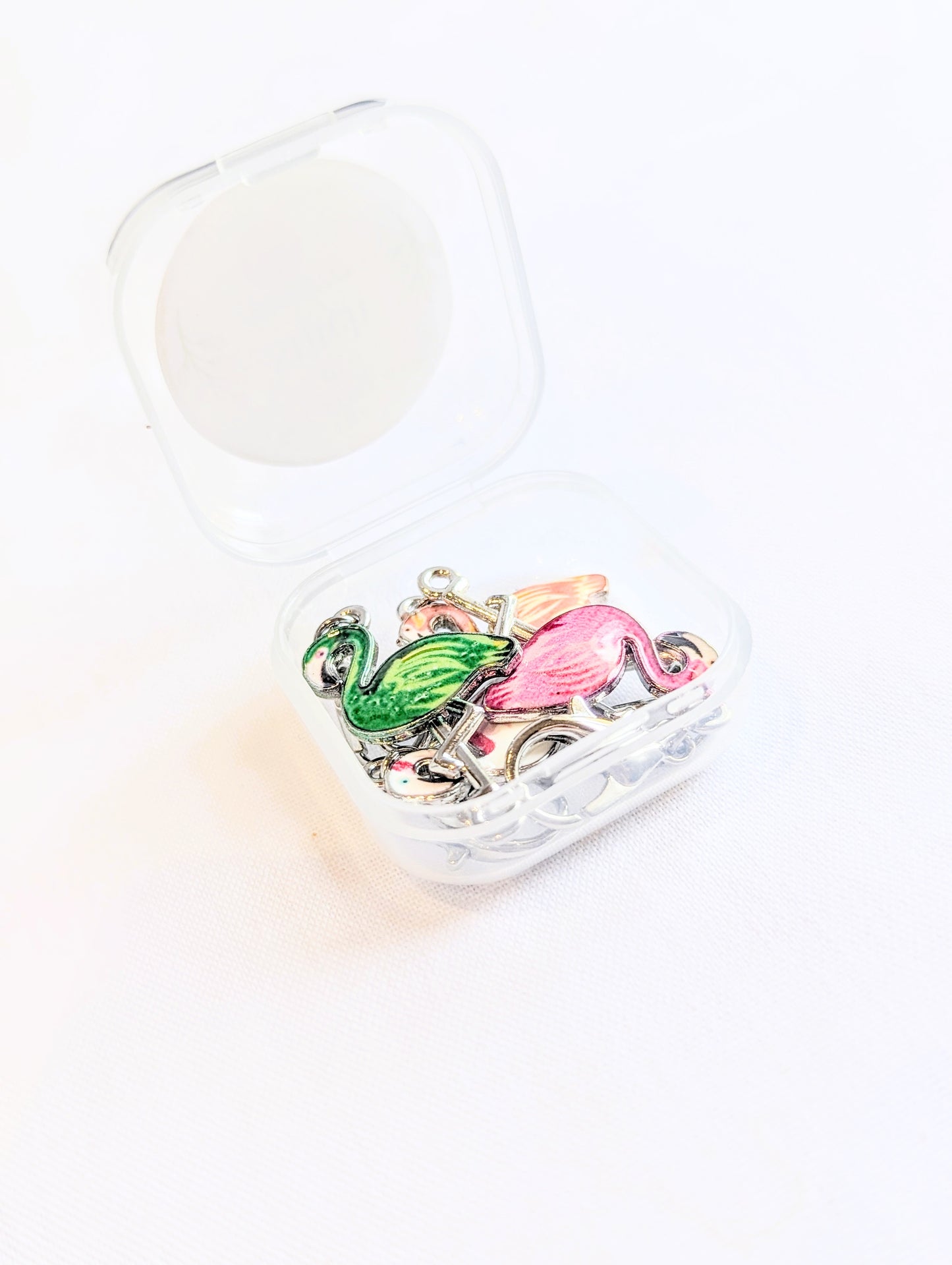 Flamingo Stitch Markers