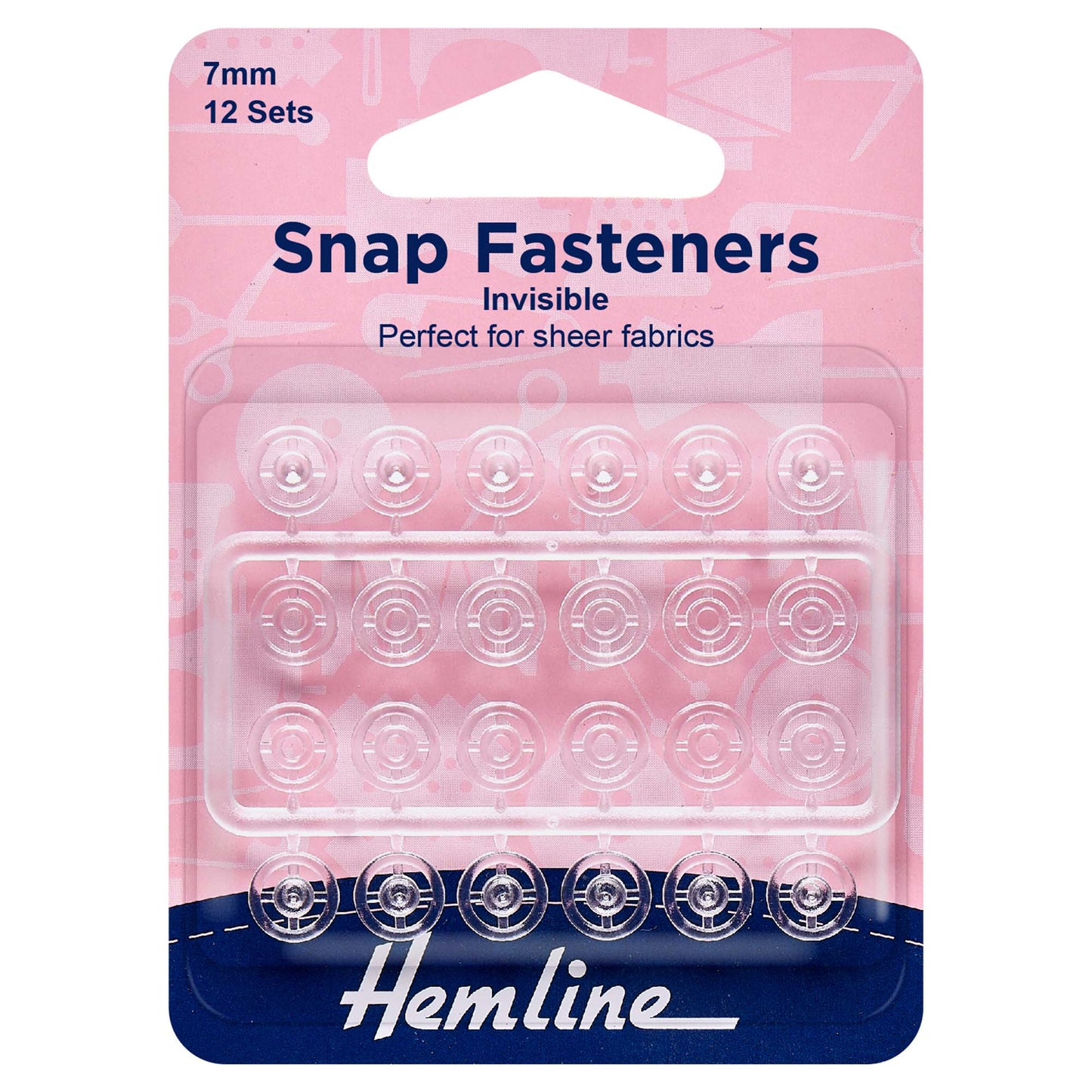 Invisible Snap Fasteners