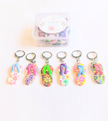 Flip Flops Stitch Markers