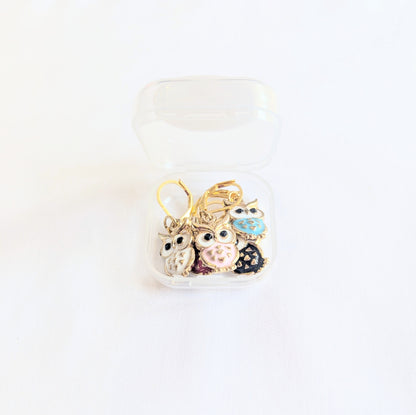 Wise Owl Stitch Markers