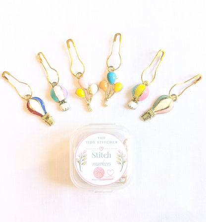Up, Up and Away Stitch Markers