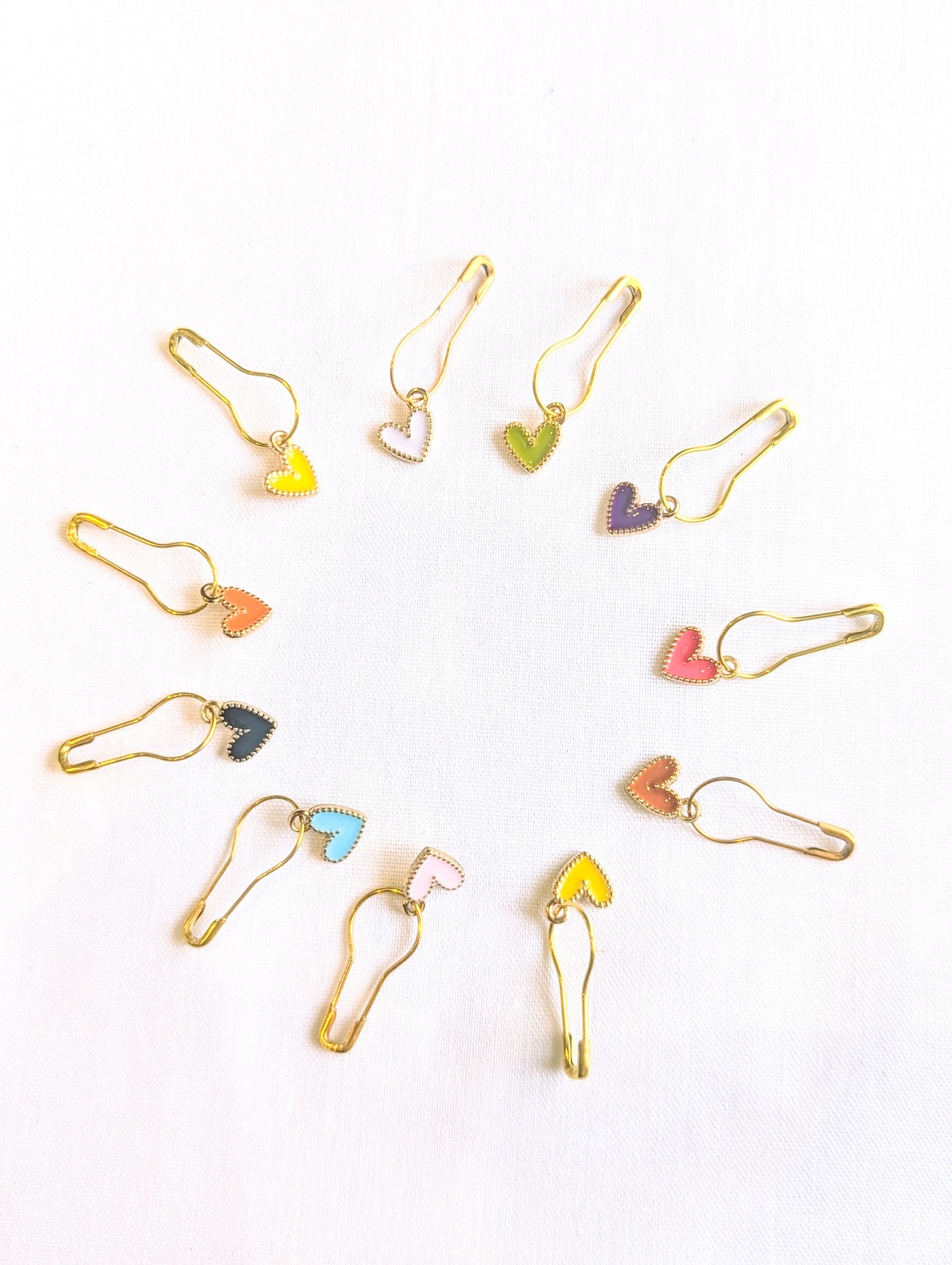 Little Hearts Stitch Markers