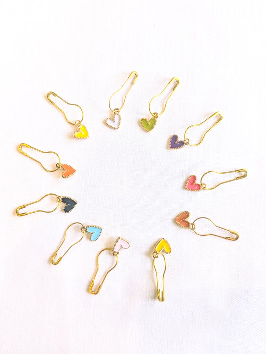 Little Hearts Stitch Markers