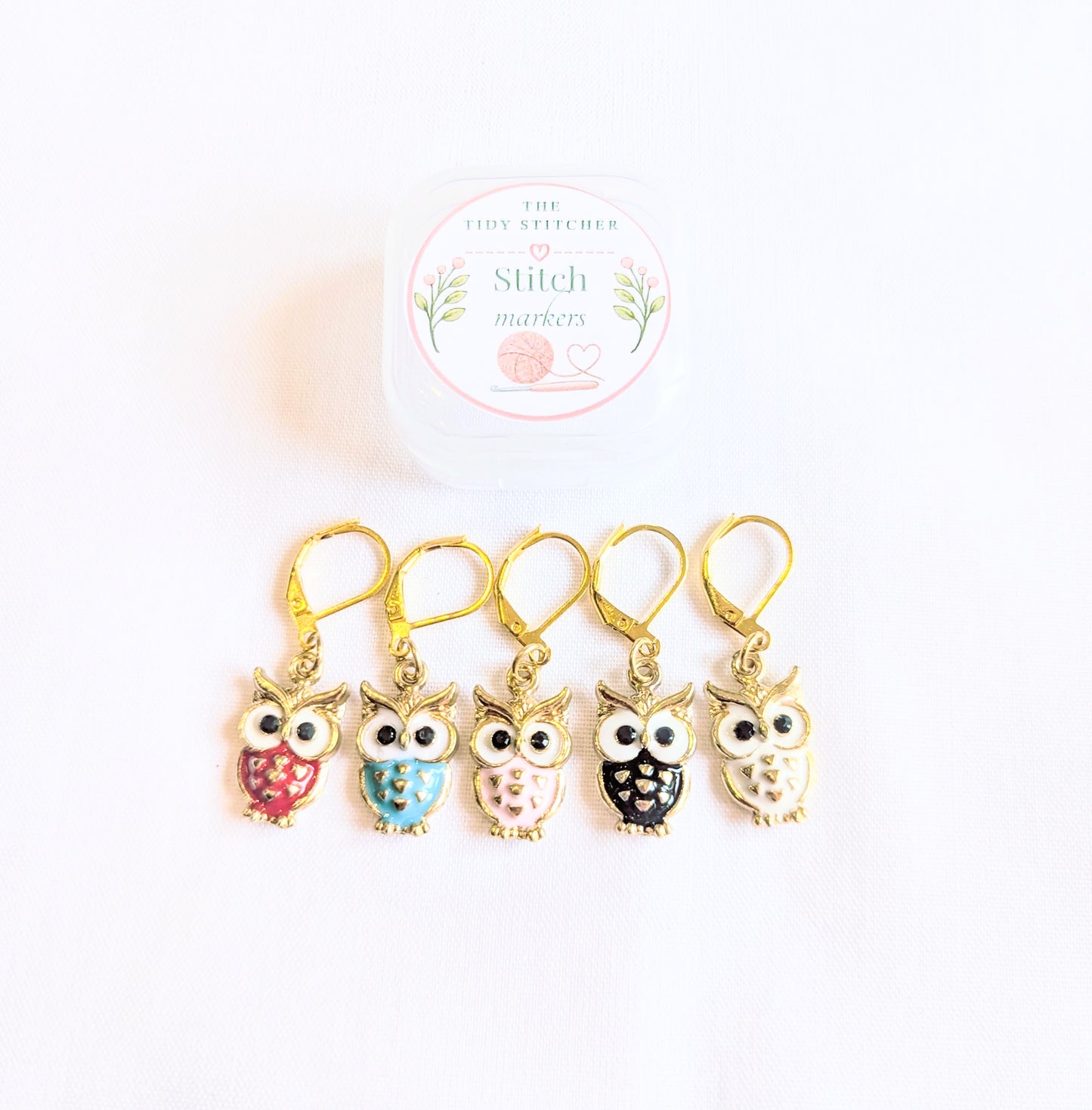 Wise Owl Stitch Markers