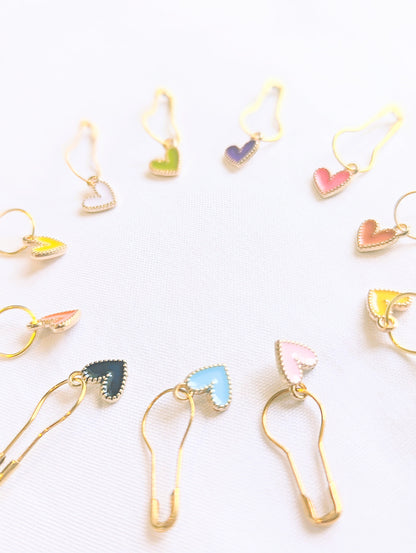 Little Hearts Stitch Markers