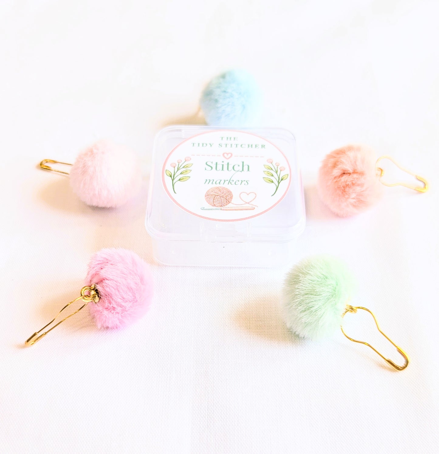 Pom Pom Stitch Markers