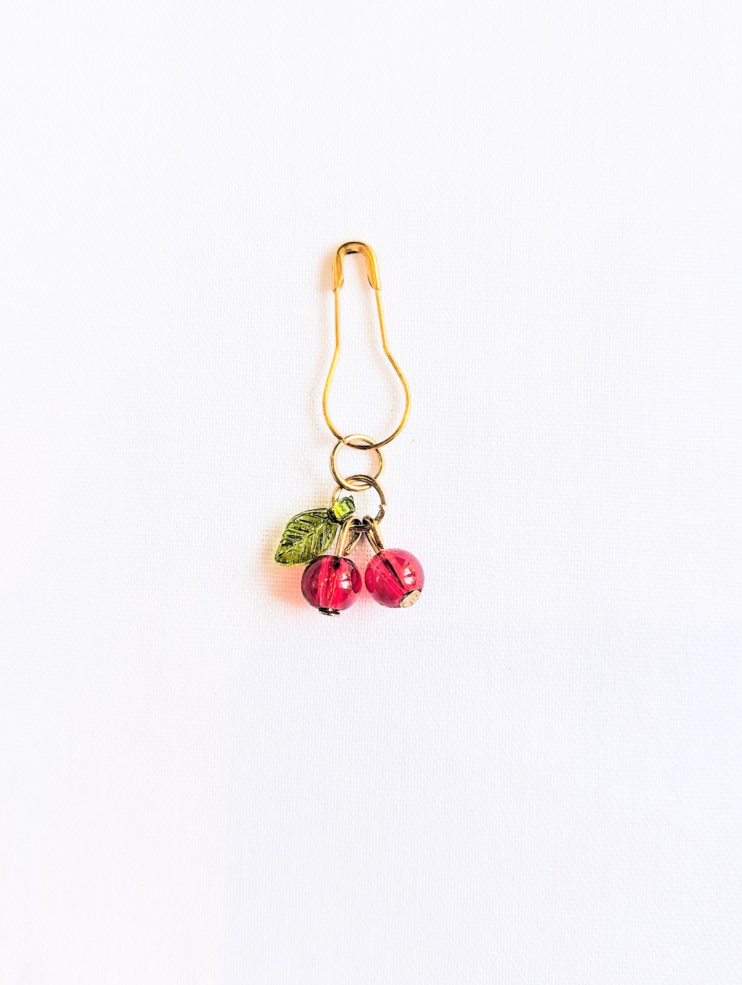 Cherries Stitch Markers