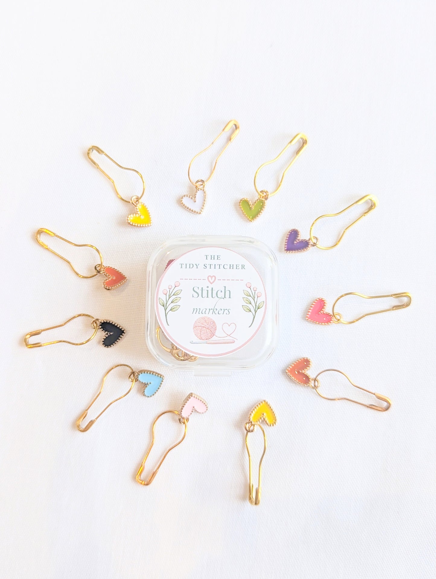 Little Hearts Stitch Markers