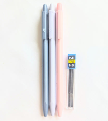 Mechanical Pencil With Lead Pack
