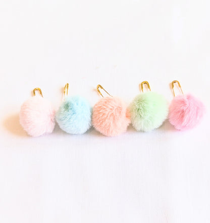 Pom Pom Stitch Markers