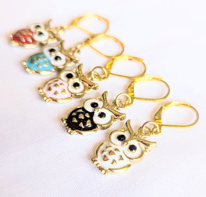 Wise Owl Stitch Markers
