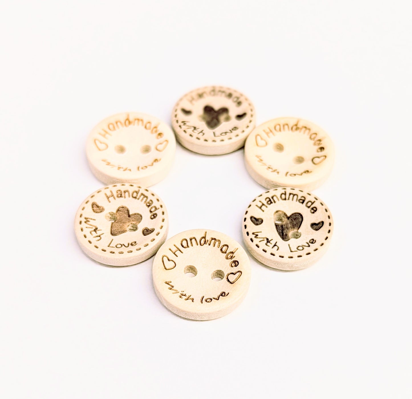 'Handmade' Buttons