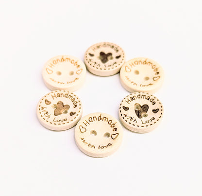 'Handmade' Buttons