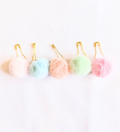 Pom Pom Stitch Markers