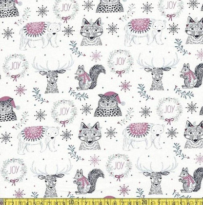 THE CRAFT COTTON CO Woodland Christmas Collection