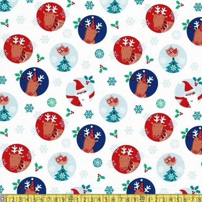 THE CRAFT COTTON CO Santa & Reindeer Collection