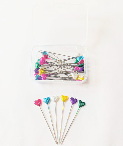Heart Head Pins