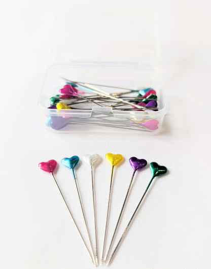 Heart Head Pins