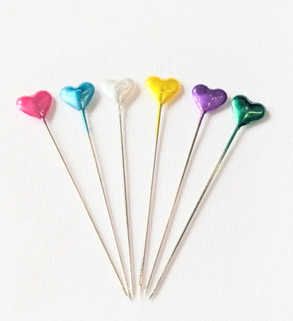 Heart Head Pins
