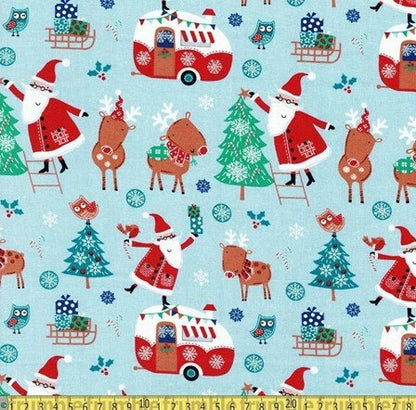 THE CRAFT COTTON CO Santa & Reindeer Collection