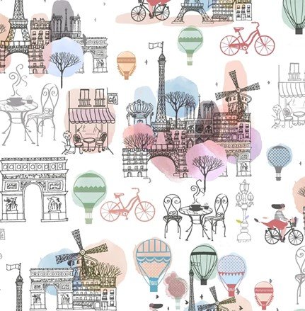 THE CRAFT COTTON CO Sketches of Paris Collection