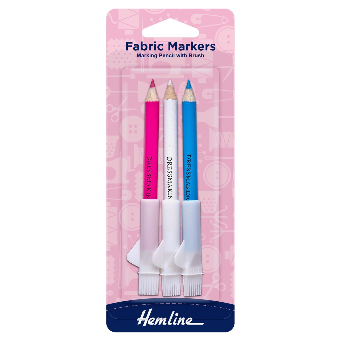 Dressmakers Pencils with Brush