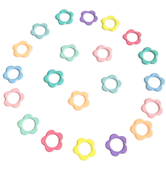 Flower Knit Markers