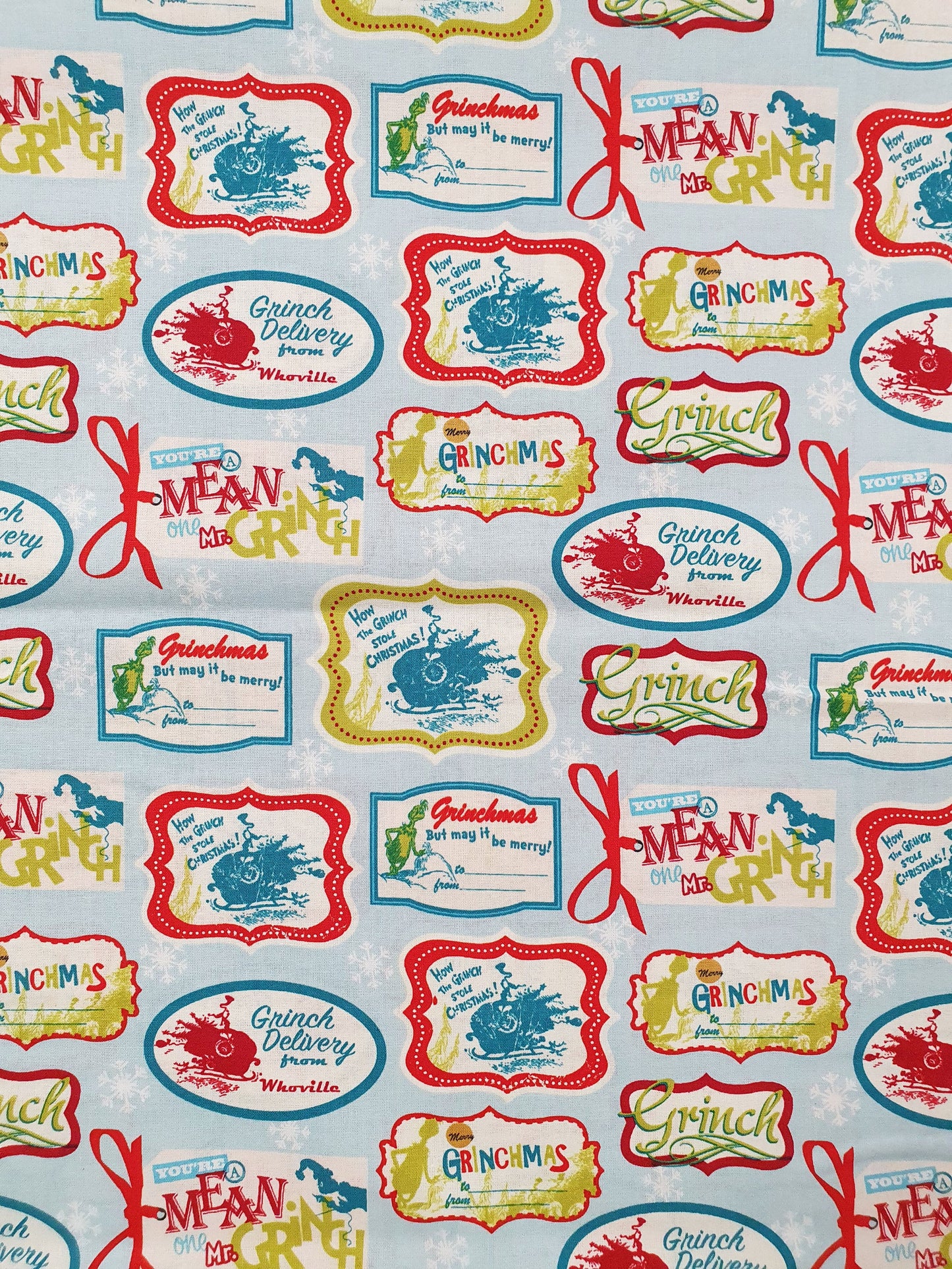 THE CRAFT COTTON CO Grinch Collection