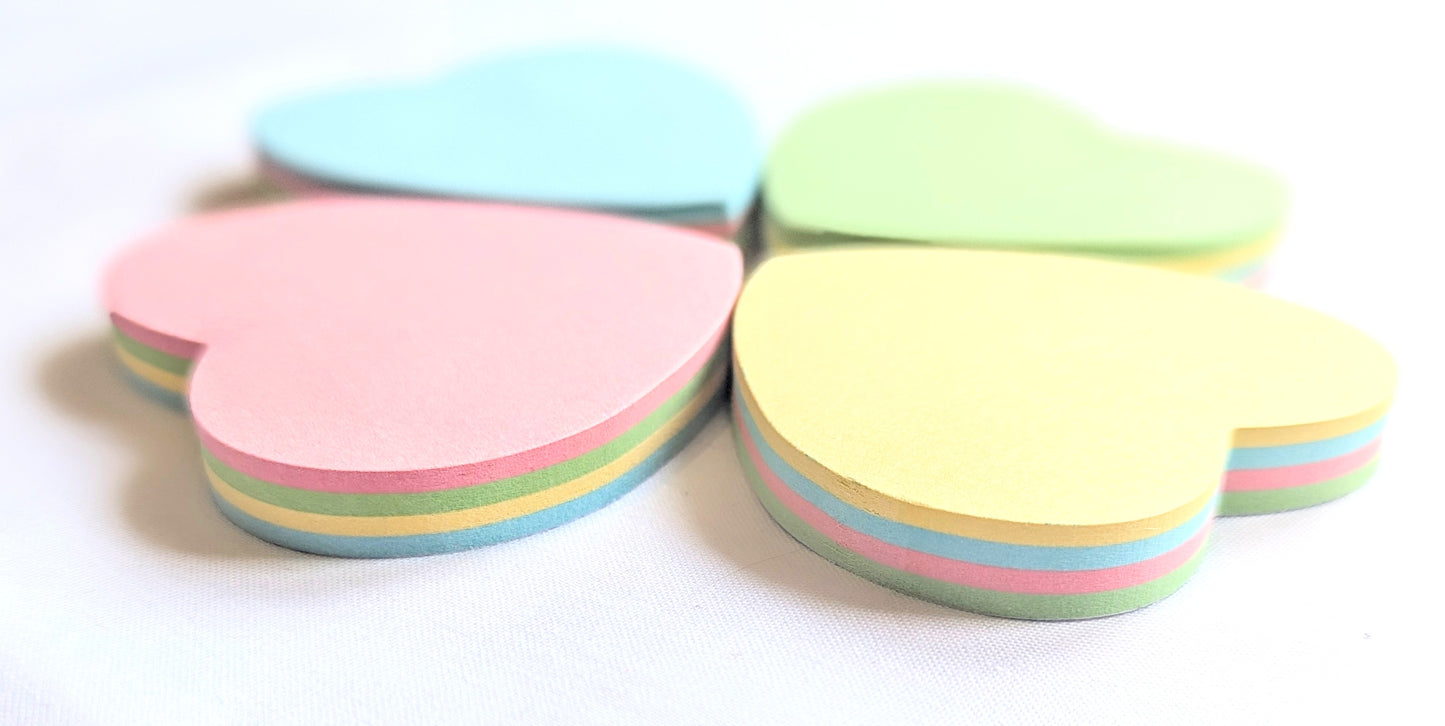 Heart Post-It Notes
