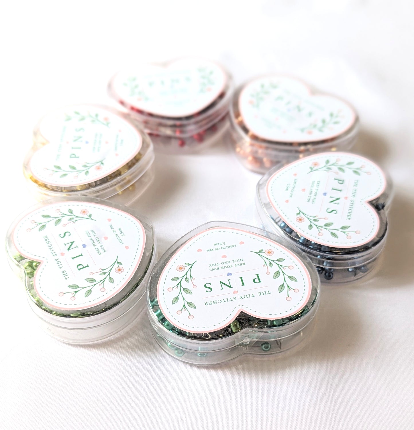 Heart Box Pins