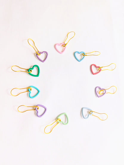Hearts Stitch Markers