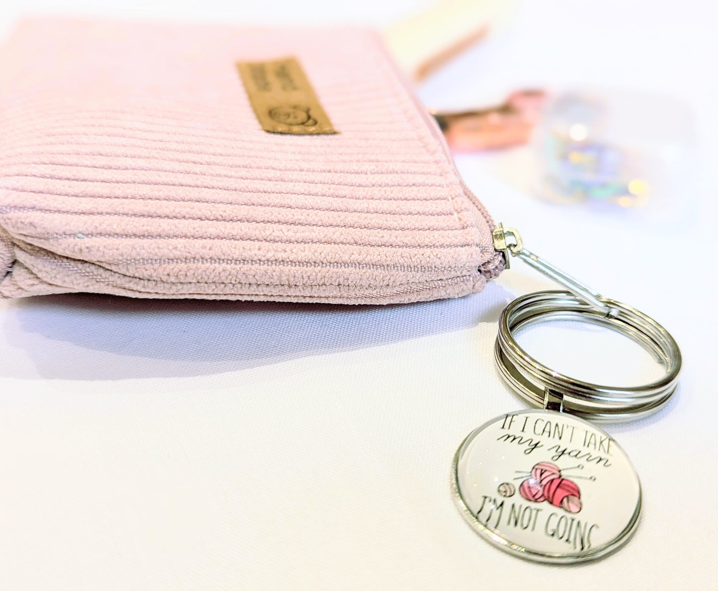 Keyring: If I Can't Take My Yarn I'm Not Going