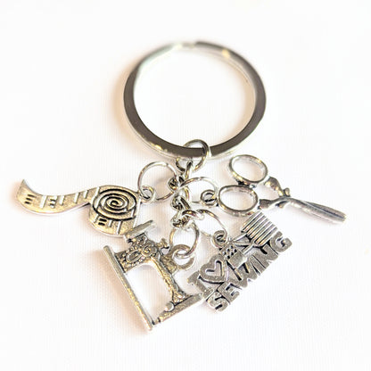 Keyring: I Love Sewing