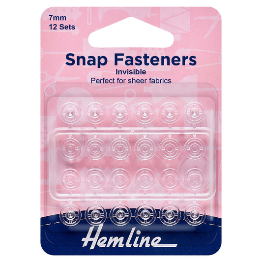 Invisible Snap Fasteners