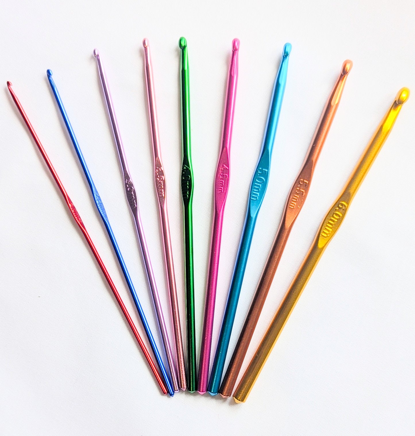Aluminium Crochet Hook Set