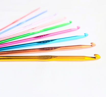 Aluminium Crochet Hook Set