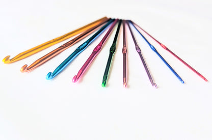 Aluminium Crochet Hook Set