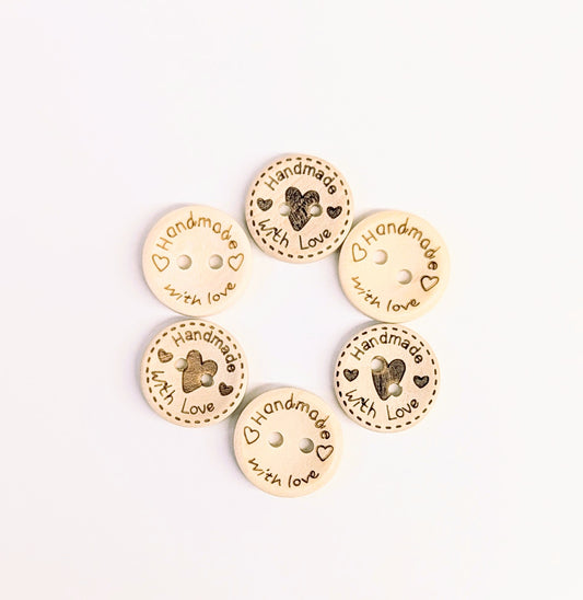 'Handmade' Buttons