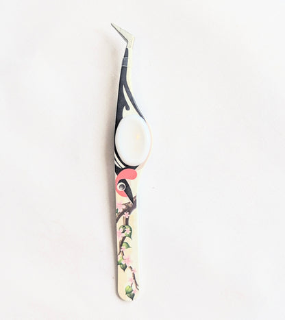 Woodpecker Curved Point Tweezers